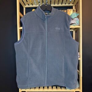 Cabela’s Grey fleece zip up vest size large